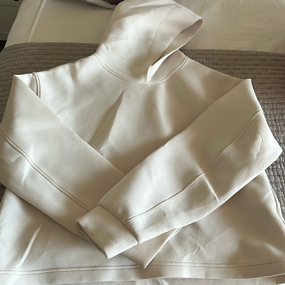 Uniqlo cream hoodie